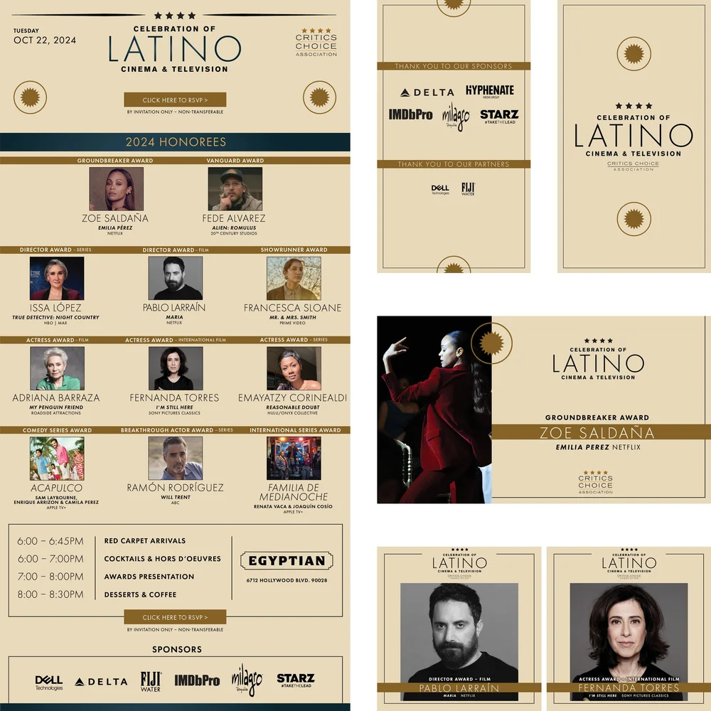 1 / 8 done for Critics Choice: Celebrations